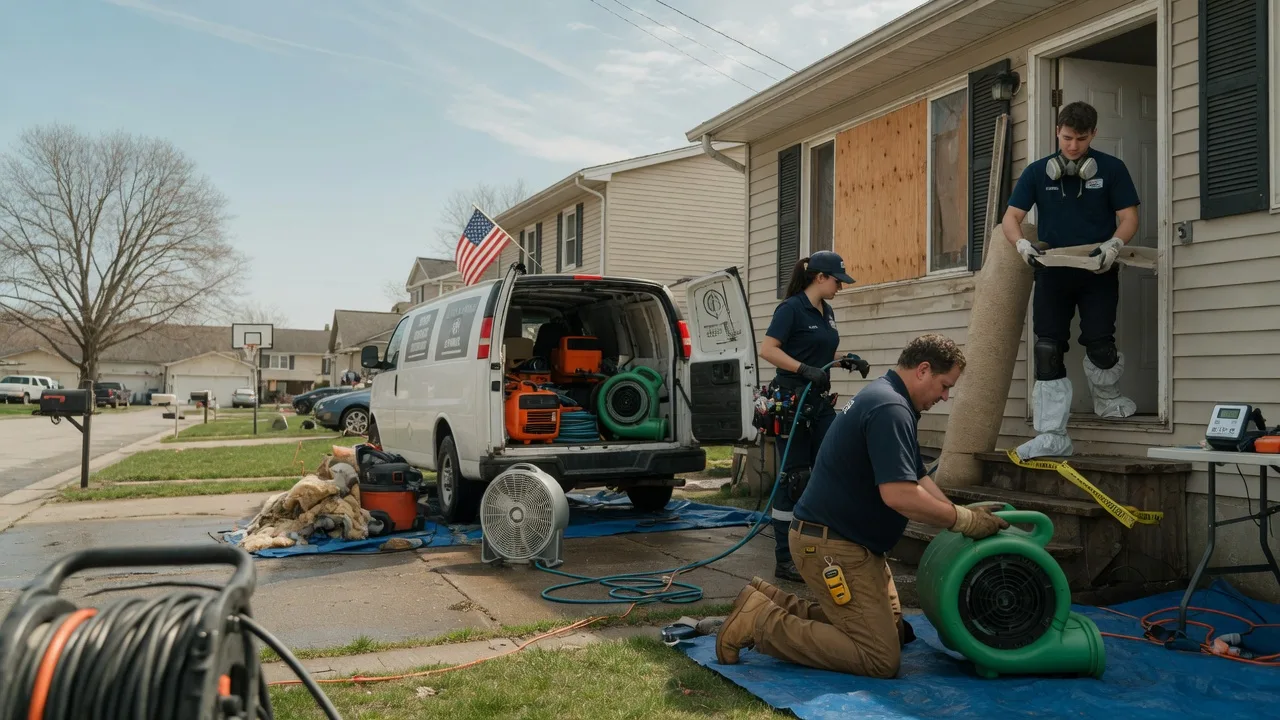 Water Damage Restoration in Iraan, TX near me